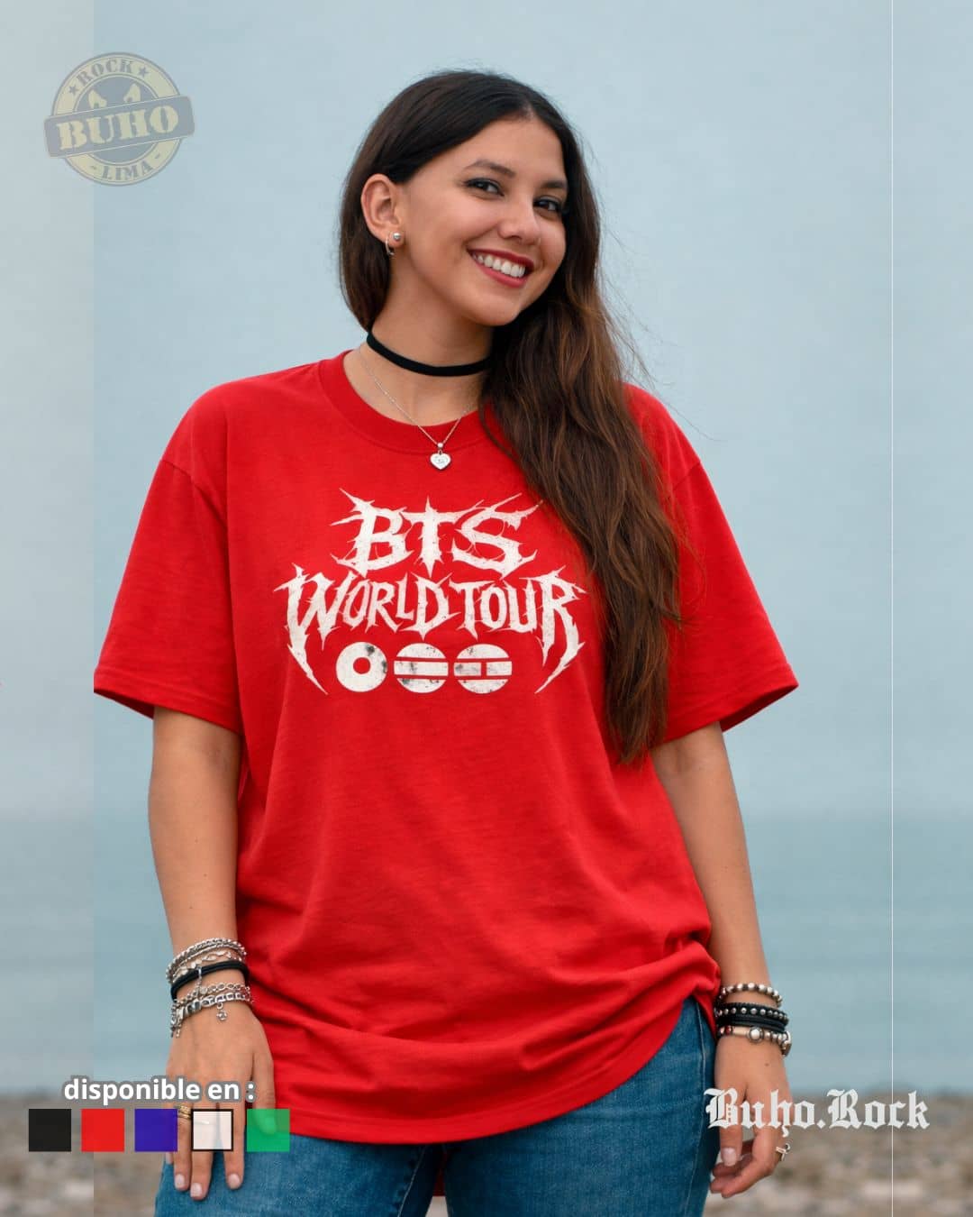 BTS en Lima — Polos, camisetas, accesorios, funkos, posters y más