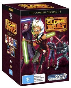 STAR WARS THE CLONE WARS Blue ray