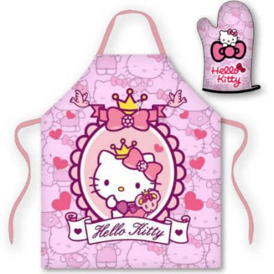 mandil de hello kitty