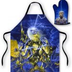 mandil de iron maiden