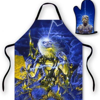 mandil de iron maiden