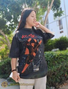 ACDC Angus cuernos Oversize