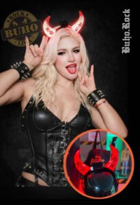 ACDC Cuerno con luces