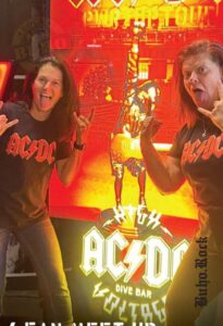 ACDC logo rojo oversize