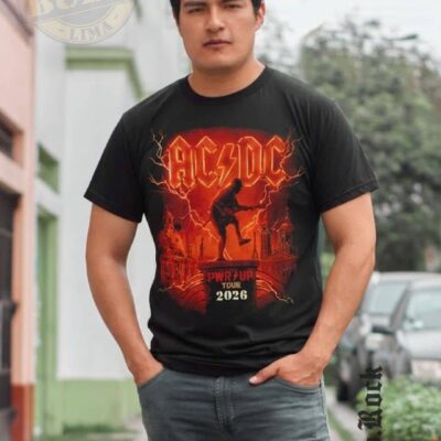 acdc en chile, poleras acdc