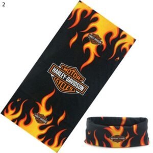 bandana harley davidson fire