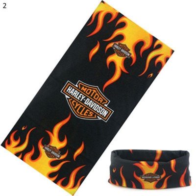 bandana harley davidson fire