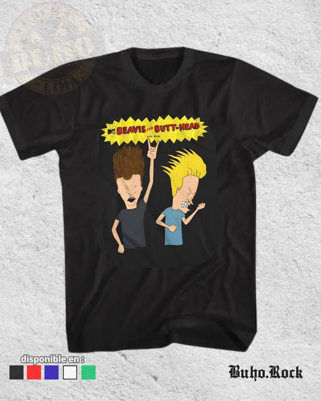 poleras BEAVIS & BUTTHEAD