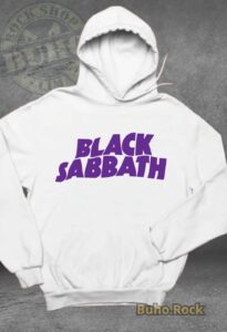 BLACK SABBATH polera blanca