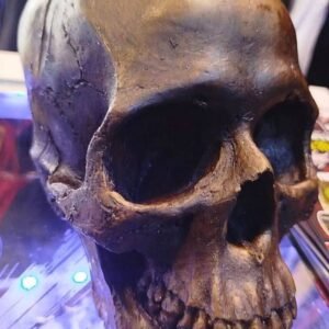 Calavera de ceramica al frio