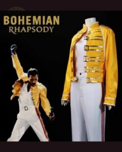 Chaqueta amarilla de Freddie Mercury QUEEN