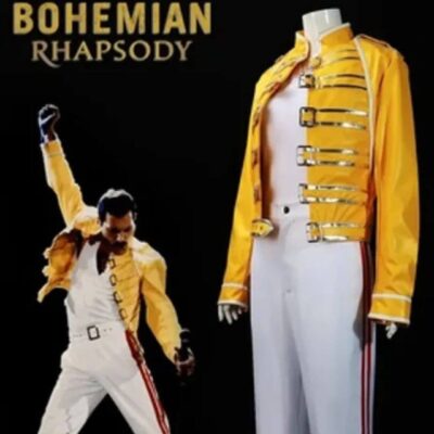 Chaqueta amarilla de Freddie Mercury QUEEN