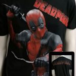 Polos de SUPERHEROES Deadpool, Capitan America, Flash, Iron Man