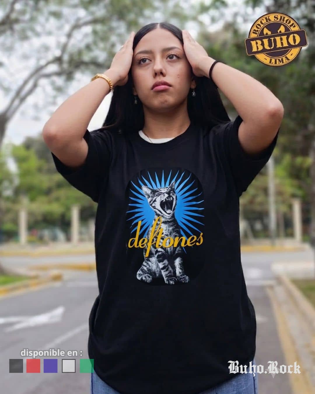 polos de deftones, deftones en lima
