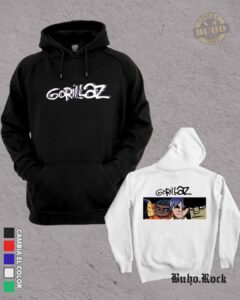 GORILLAZ polera banda