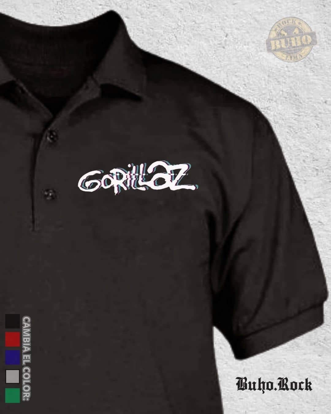 gorillaz en lima, polos de gorillaz