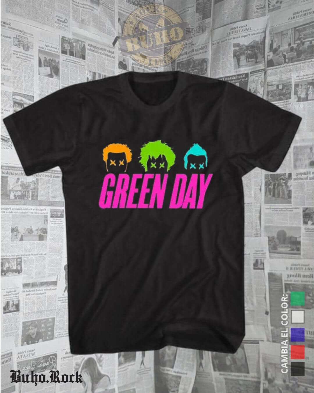 polos de green day, greenheart peru