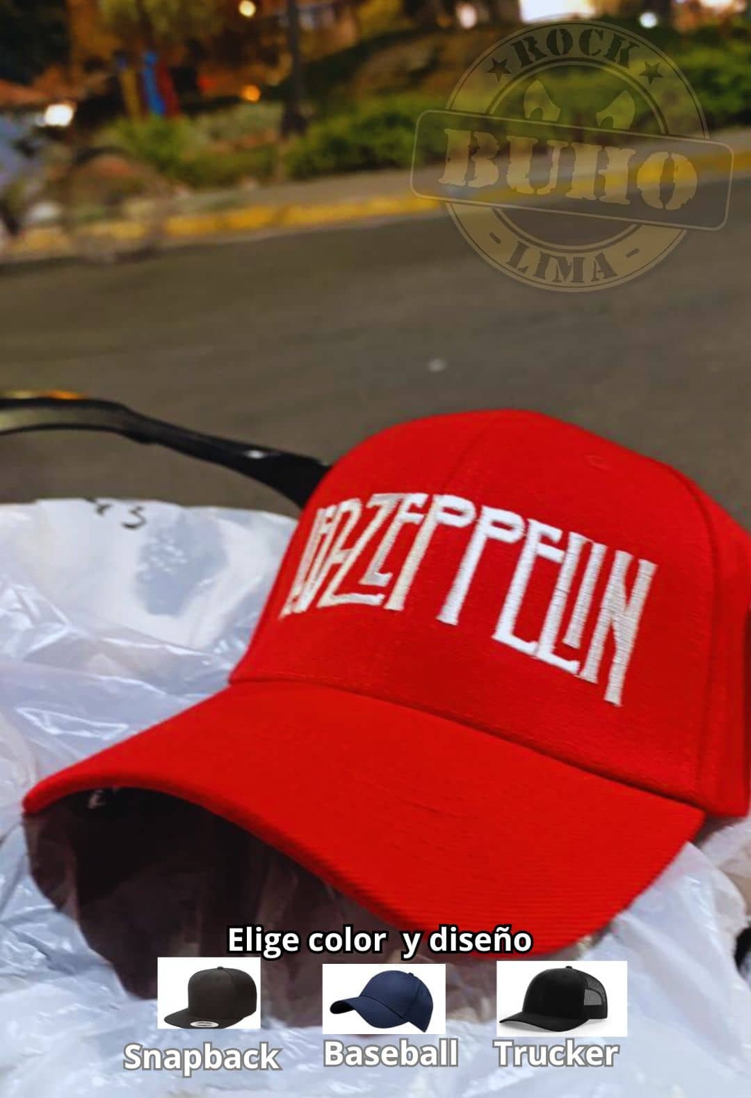 gorra led zeppeln