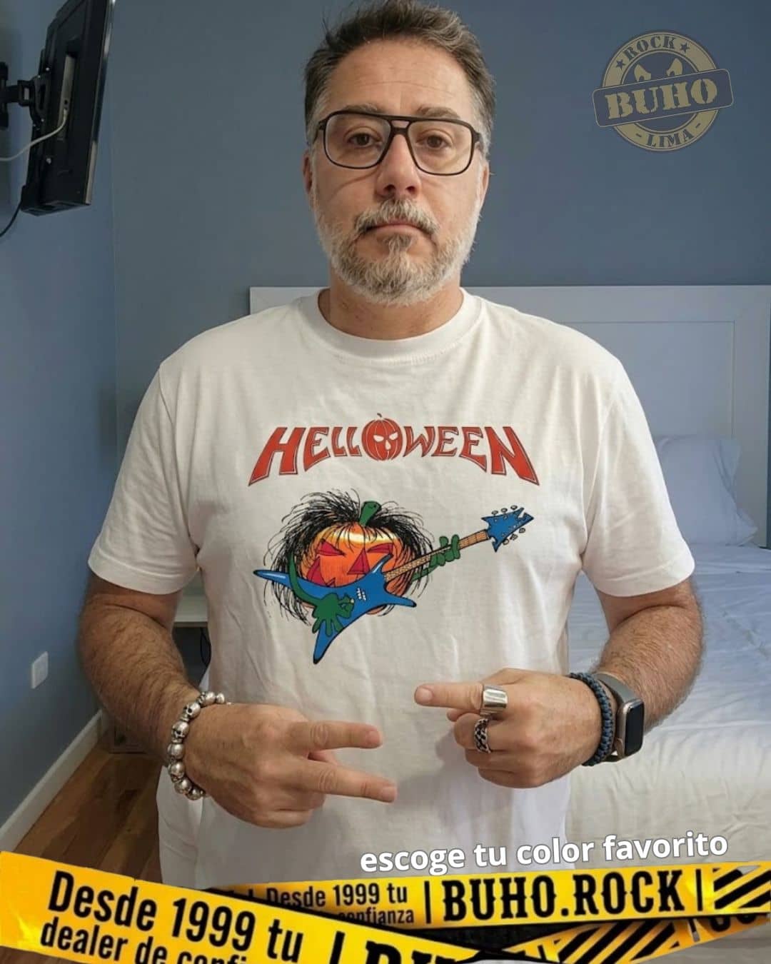 HELLOWEEN en lima, polos de HELLOWEEN