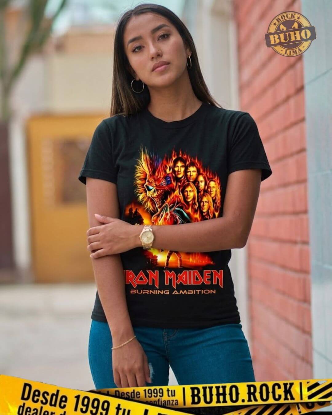 donde comprar polos iron maiden, entradas iron maiden