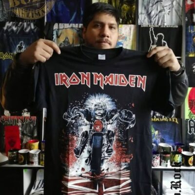 polo de iron maiden, polos moteros