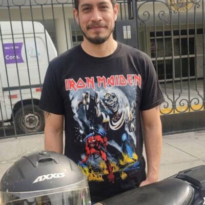 polos iron maiden, entradas maiden