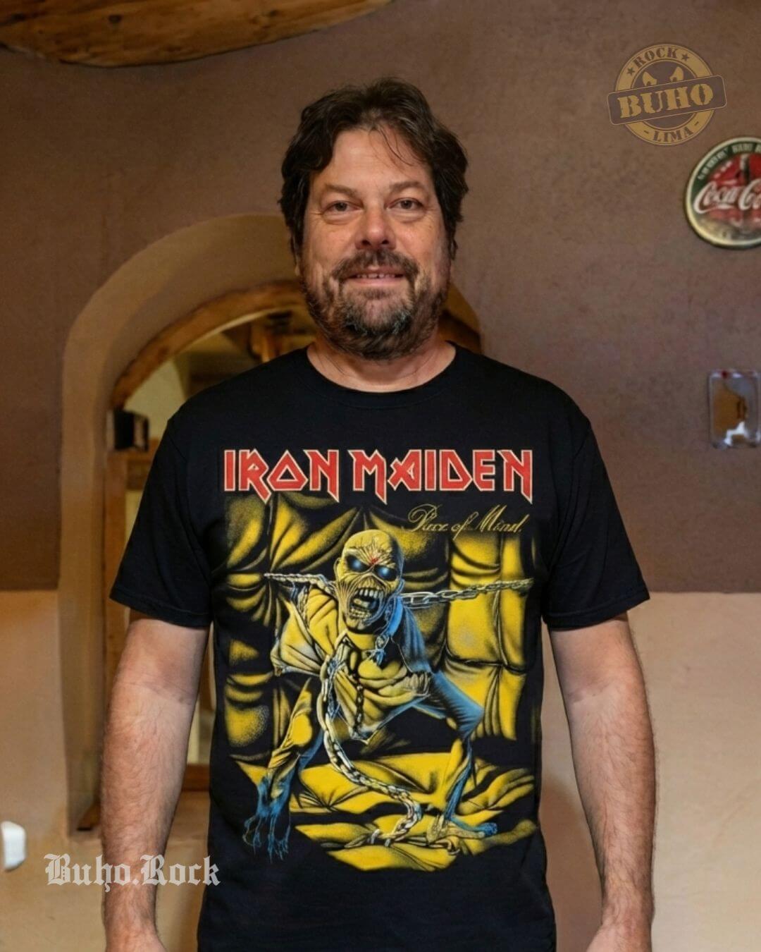 polos iron maiden piece of mind