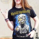 polos de iron maiden para dama