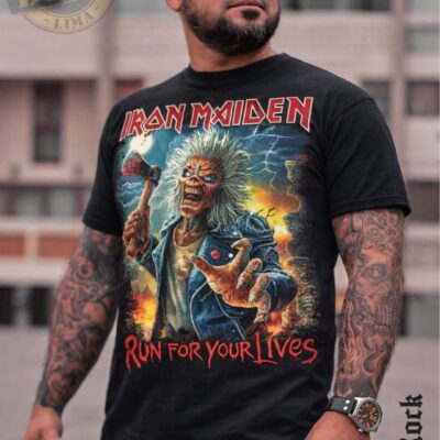 polos de iron maiden, iron maiden en lima