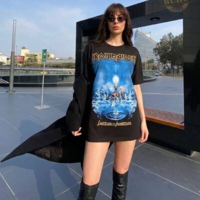 polos de iron maiden, iron maiden en lima