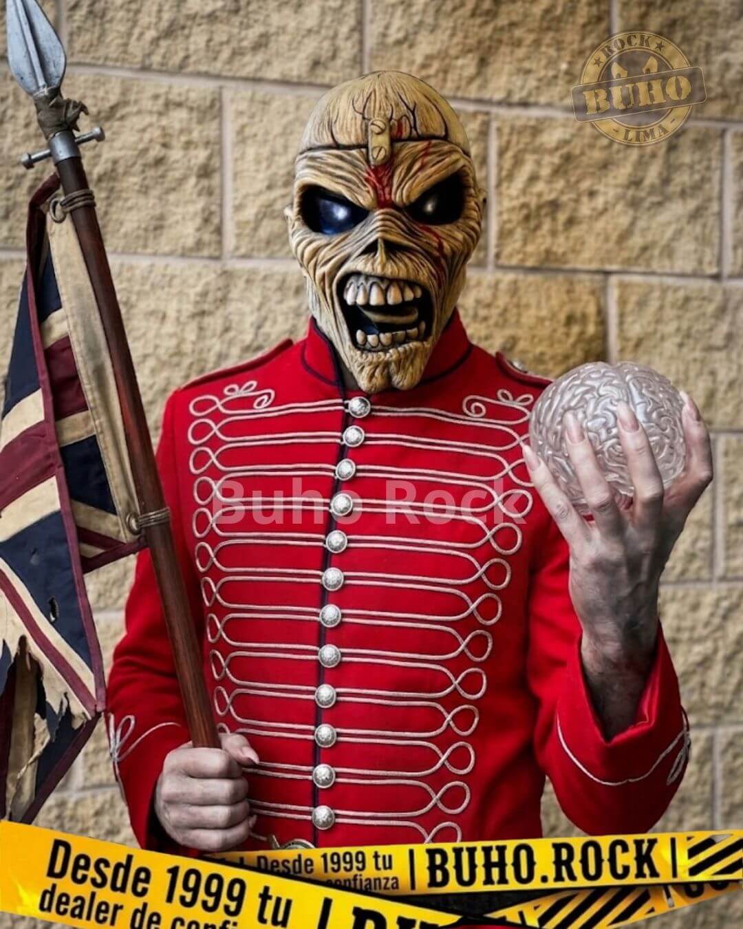 traje trooper iron maiden, polos iron maiden