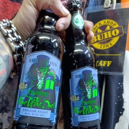 cerveza de IRON MAIDEN
