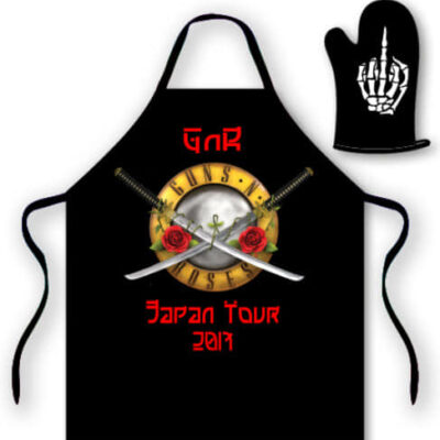 guns n roses delantal