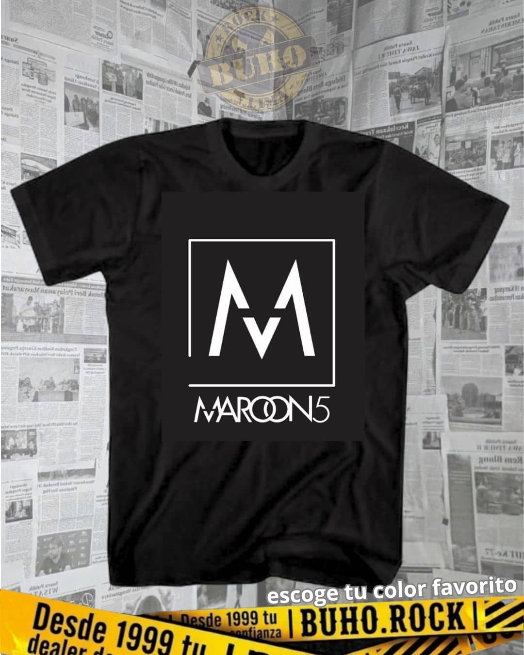 polos de maroon 5, maroon 5 en lima
