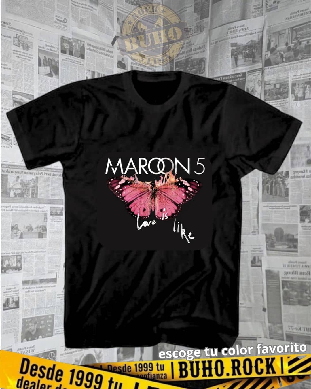 polos de maroon 5, maroon 5 en lima