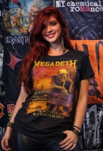 polos para dama de MEGADETH