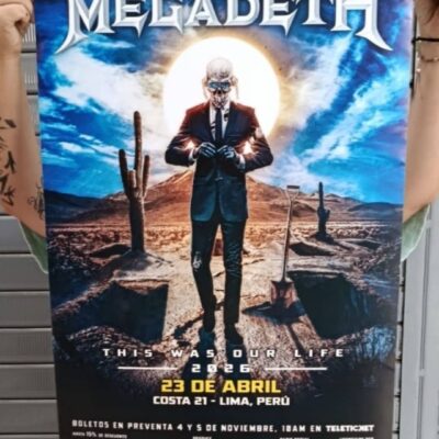 MEGADETH en lima