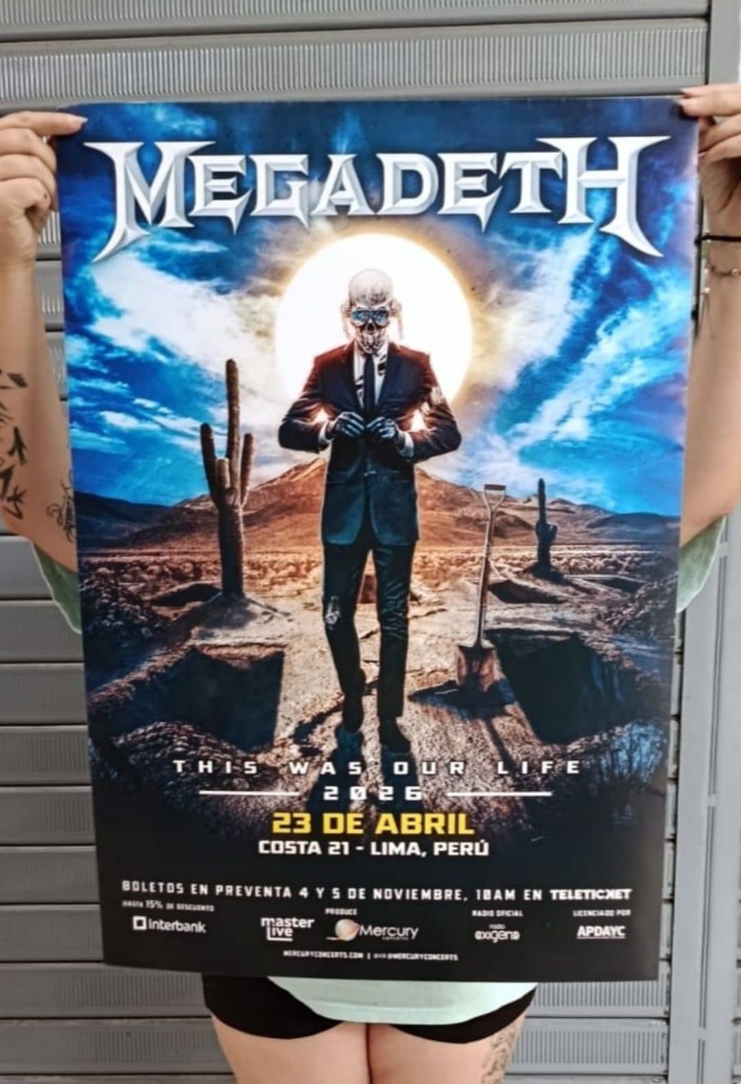 MEGADETH en lima