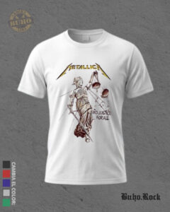 METALLICA And Justice blanco