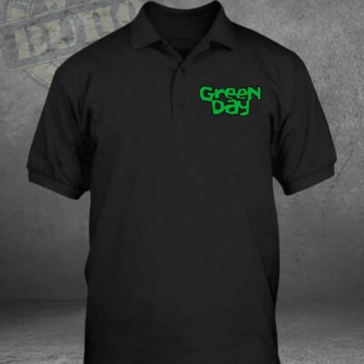 polos GREEN DAY, GREEN DAY en lima, polo camisero GREEN DAY logo