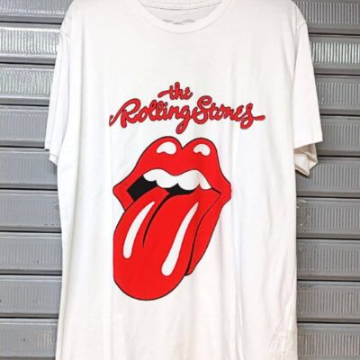 polo de ROLLING STONES blanco