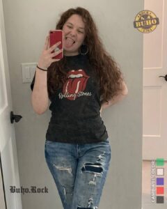 ROLLING STONES dama oversize
