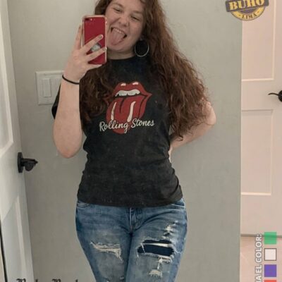 polos rolling stones para dama