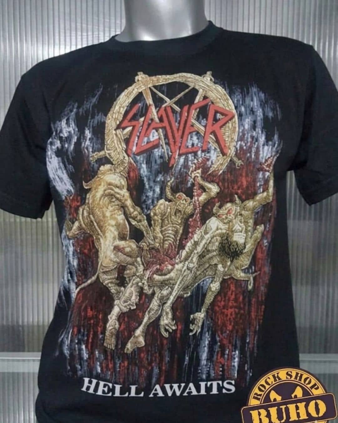 polos de slayer, slayer en chile