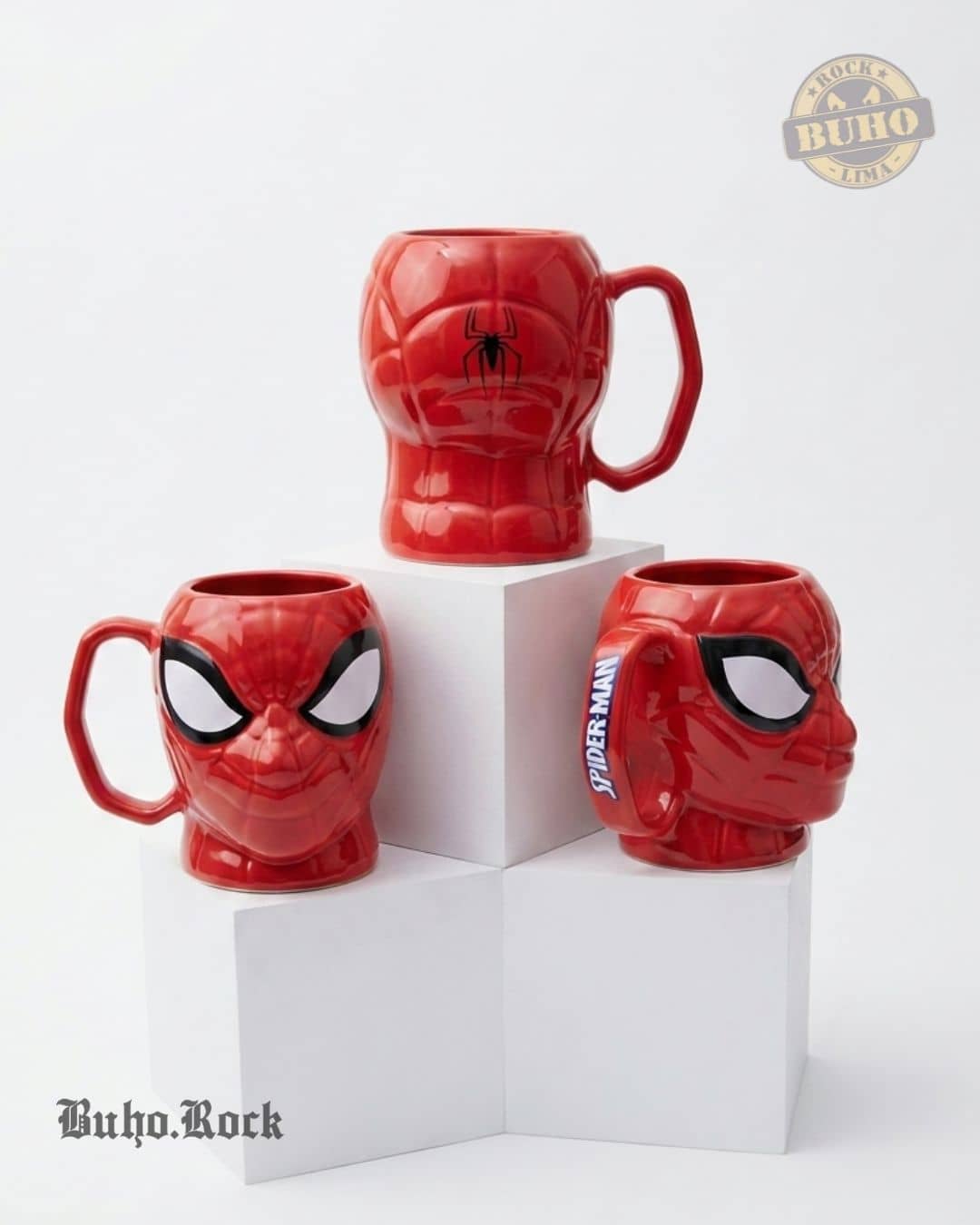 tazas spider man, tazas para regalo, arenales plaza