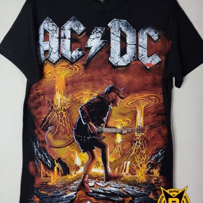 polo de acdc hells angus oversize