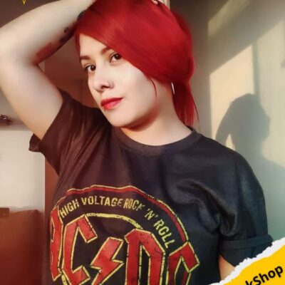 polo acdc para dama