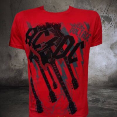 polo de acdc high voltage rojo