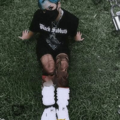 polo de black sabbath oversize