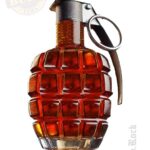 botella en forma de granada